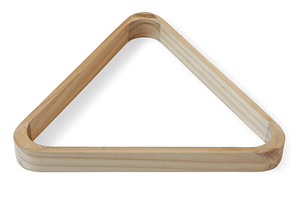 Triangolo in legno d'acero per pallina da biliardo standard da 57,2 mm
