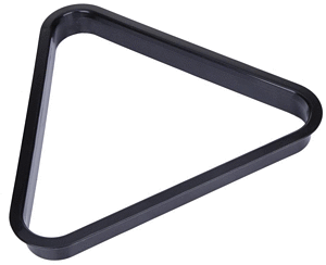 Triangolo su plastica per pallina standard da 57,2 mm